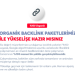 Backlink Paketleri Nedir? SEO İçin Backlink Paketlerinin Önemi